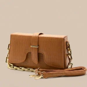 Miamiluxe Sling Crossbody Bag - Light Tan